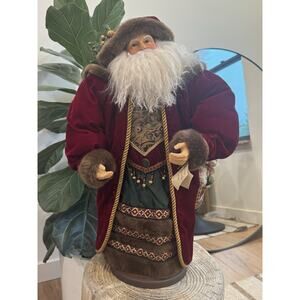 Chelsea Fair Kriss Kringle Old World Santa Claus Figure Tree Charming Elegance